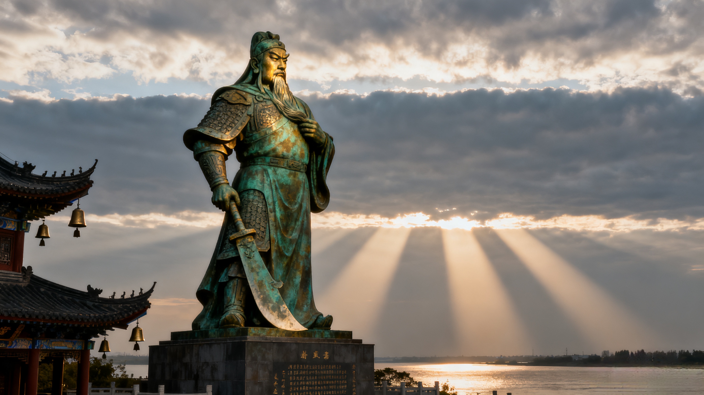 关公文化意境图